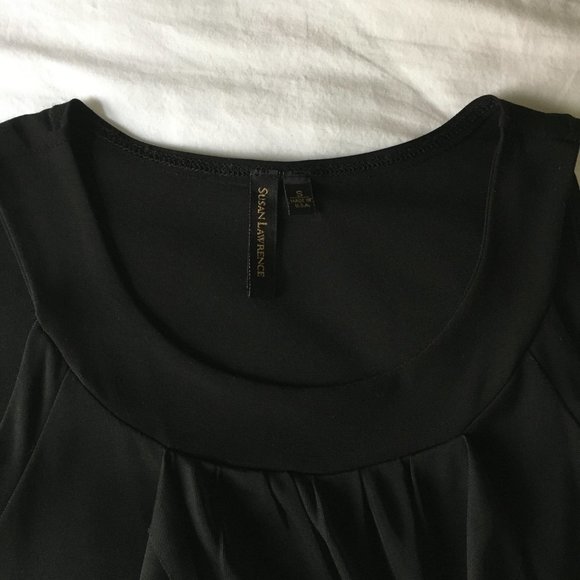 Susan Lawrence draped front blouse - Picture 5 of 5